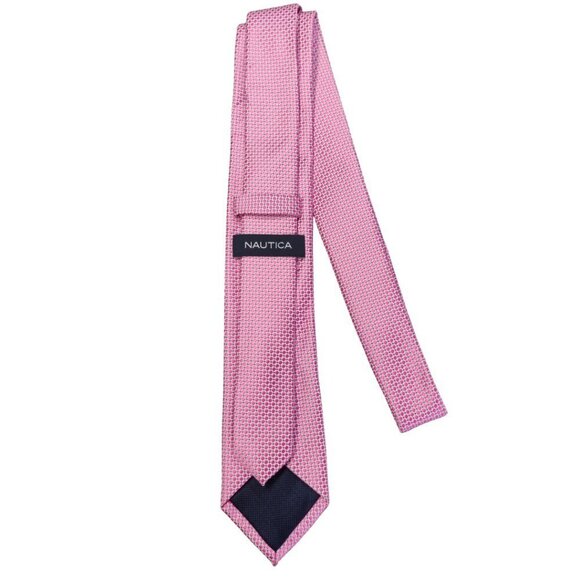 ✨ NWOT Nautica Red Two Tone Tie - Picture 4 of 6